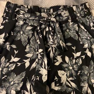 Flowered Pants